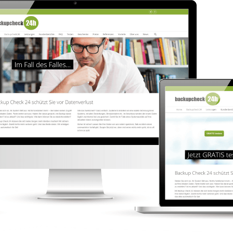 backupcheck24 Website