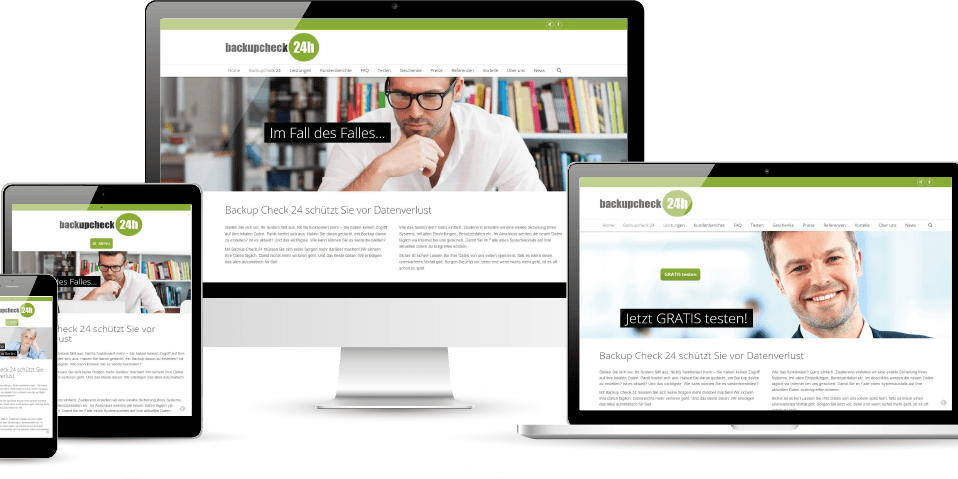 backupcheck24 Website